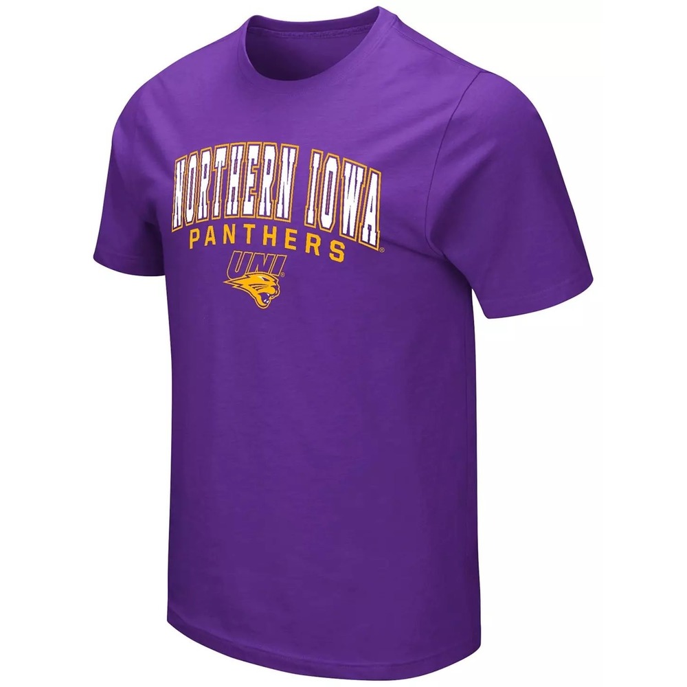 Colosseum Men's Northern Iowa Panthers Purple T-Shirt Medium NWT